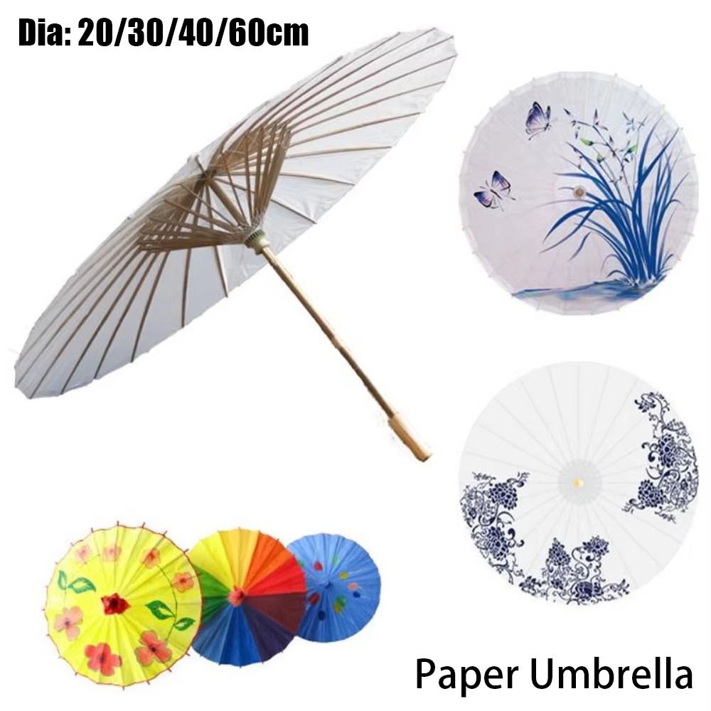 Photography Umbrella - 1 szt. Papierowy parasol o średnicy