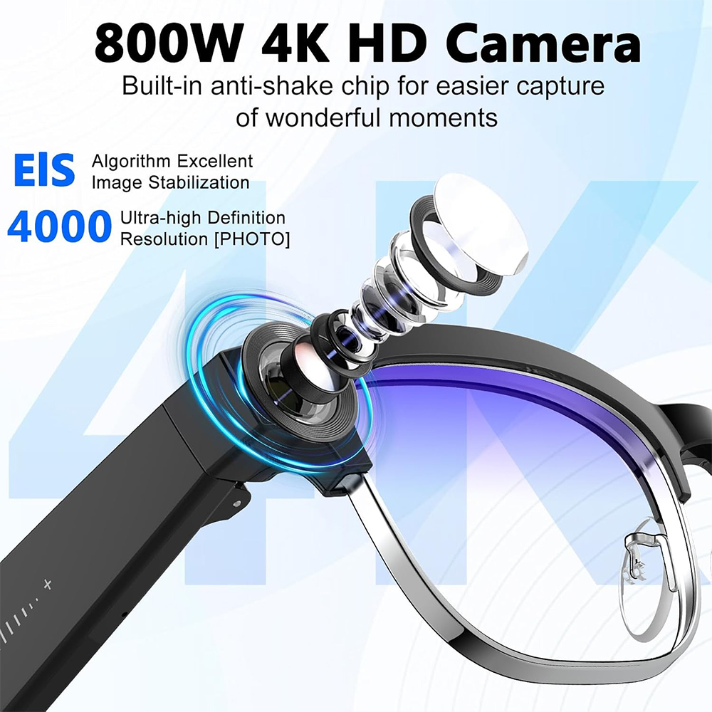 Okulary inteligentne 4K z AI,  – Photography Japanese recenzja i cena