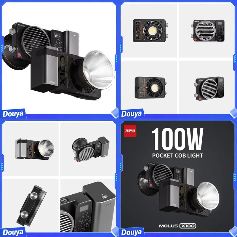 ZHIYUN Molus X100 – 100W COB L – Photography Videos Free recenzja i cena